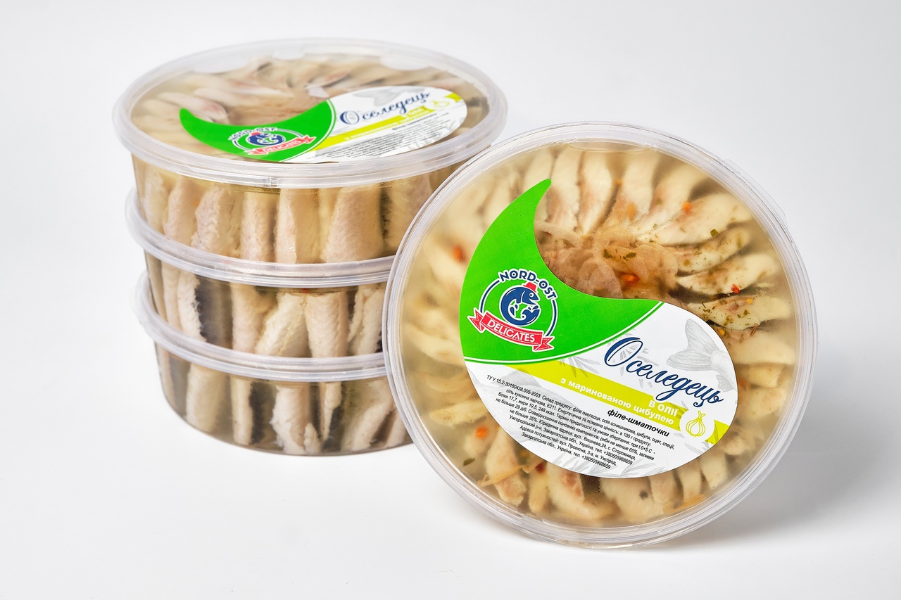 філе оселедця в олії з цибулею 500 грам Пресерви Матьє шматочки з цибулею (500грам) 1