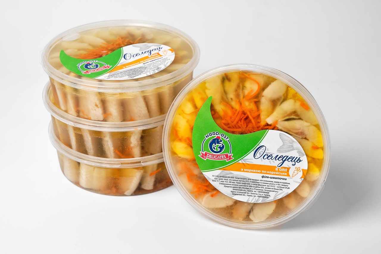 філе оселедця з морквоюjpg Пресерви Матьє шматочки з морквою (500грам) 1