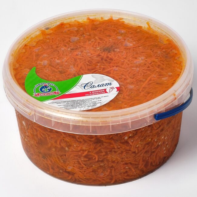 Морква по-корейськи (3000грам)