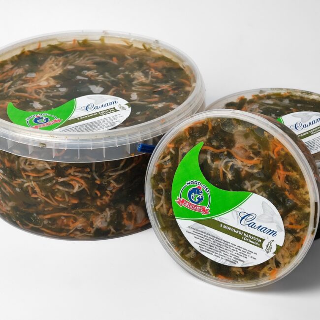 Салат з Морської капусти (500грам)