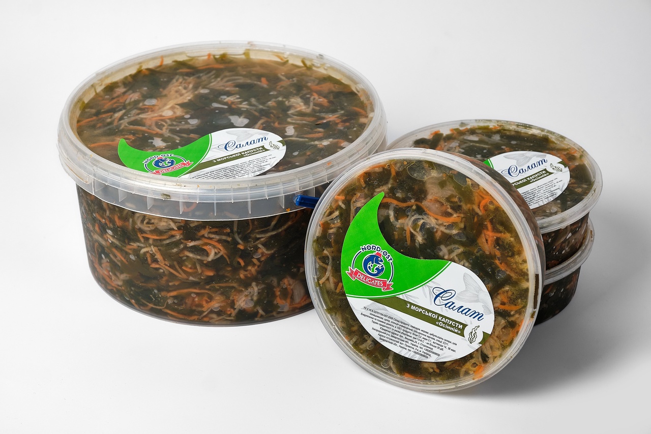 салат з морської капусти Салат з Морської капусти (500грам) 1