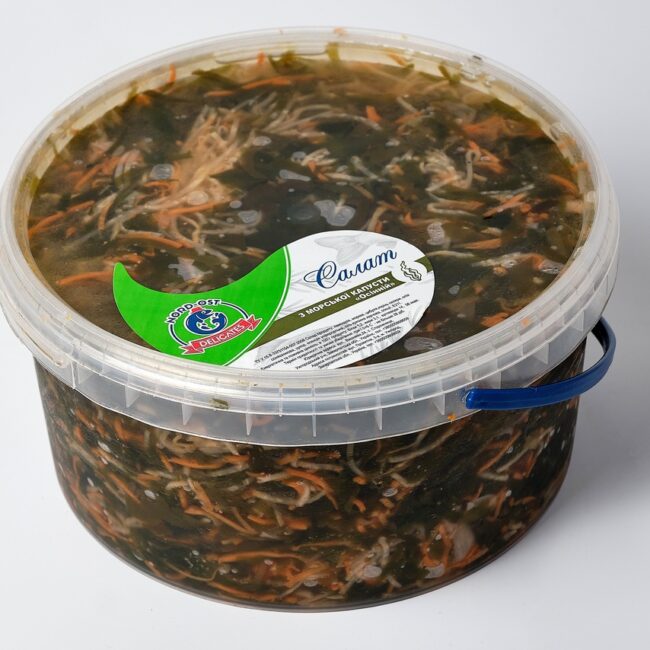 Салат з морської капусти (3000грам)